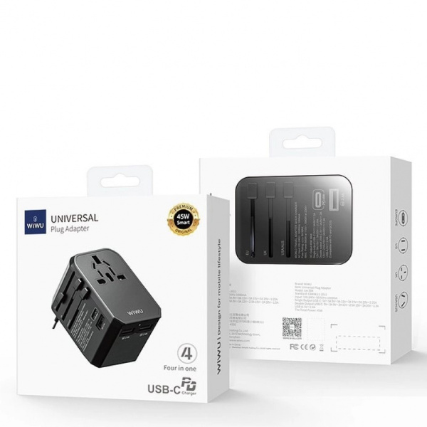 Адаптер WIWU Universal 45W